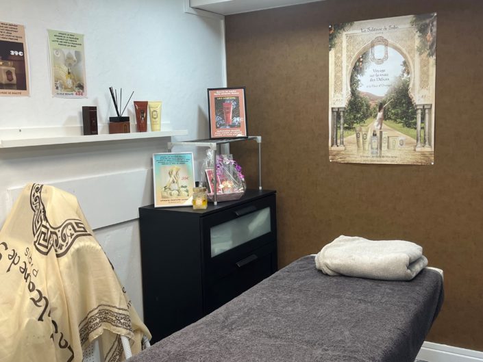 Institut de beauté à Fabrègues espace massage